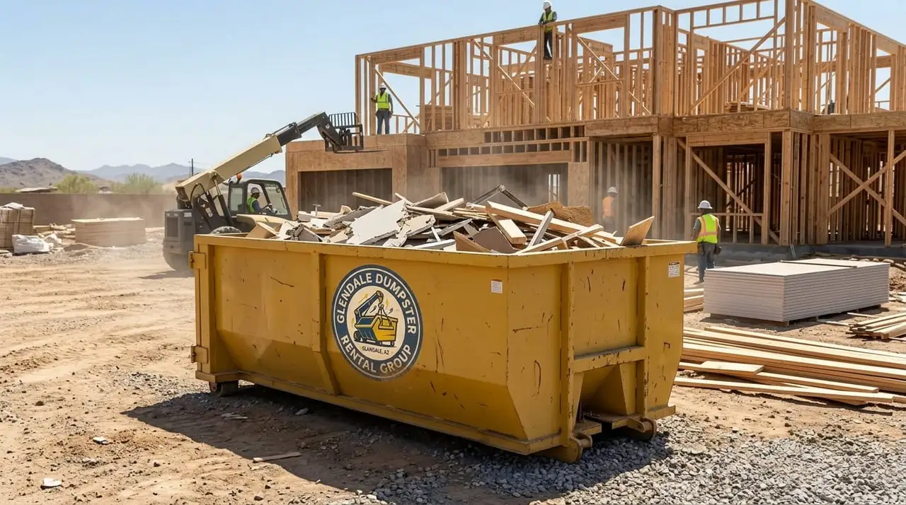Construction Dumpster Rental in Glendale, AZ